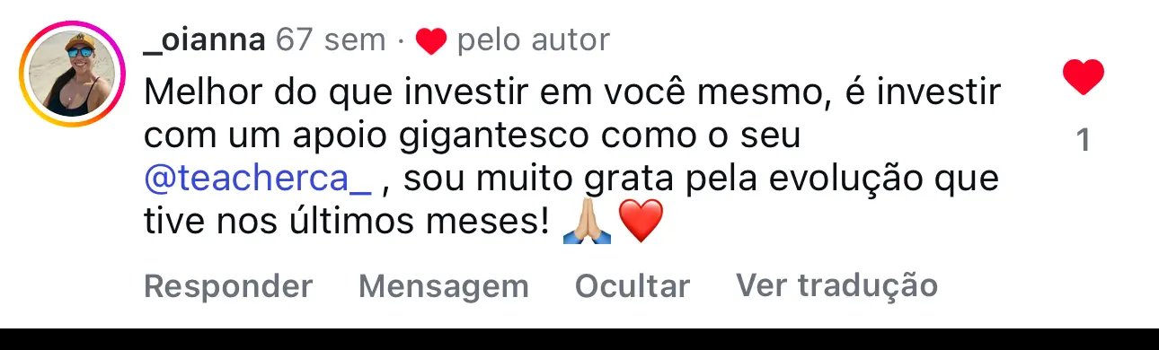 Depoimento oianna