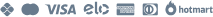 Formas de pagamento