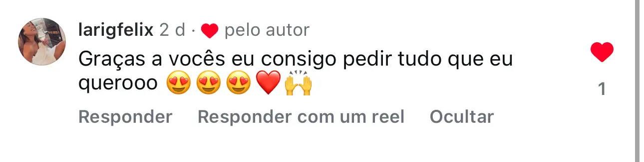 Depoimento larigfelix